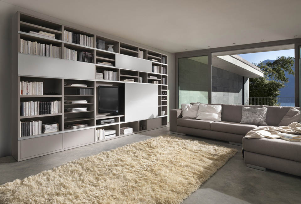 Mobili moderni librerie: mobili librerie moderne design soggiorni. Librerie moderne in rovere